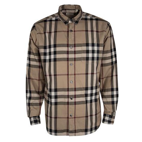 burberry button down ebay|Burberry long sleeve button up.